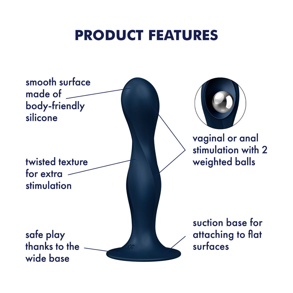 Satisfyer Double Ball-R - Dark