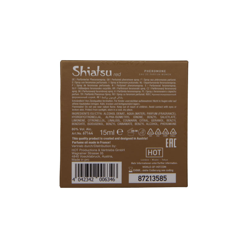 Shiatsu Pheromone Eau De Parfum Women -