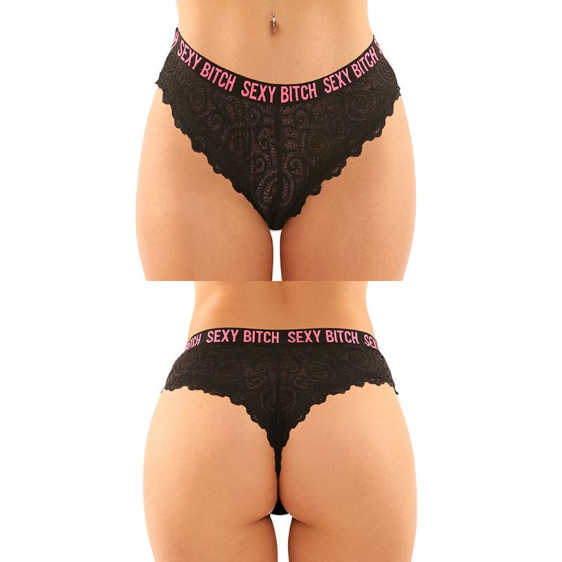 VIBES SEXY BITCH Brief & Thong