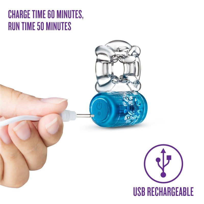 Play With Me Pleaser Rechargeable C-Ring -