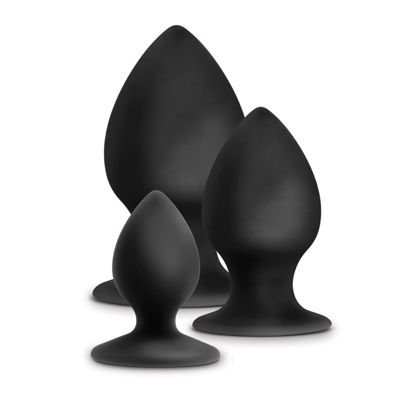 Anal Adventures Platinum Anal Stout Plug Kit