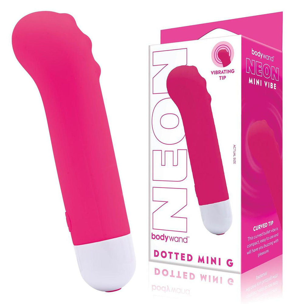 Bodywand Neon Dotted Mini G - Neon