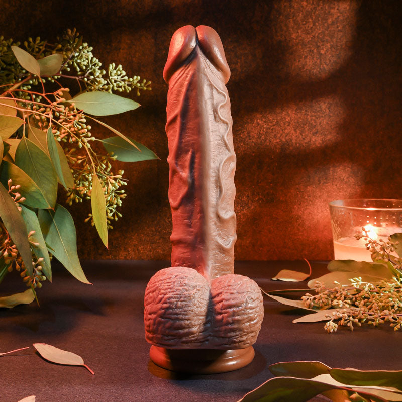 Evolved REALISTIC DILDO 8'' DARK