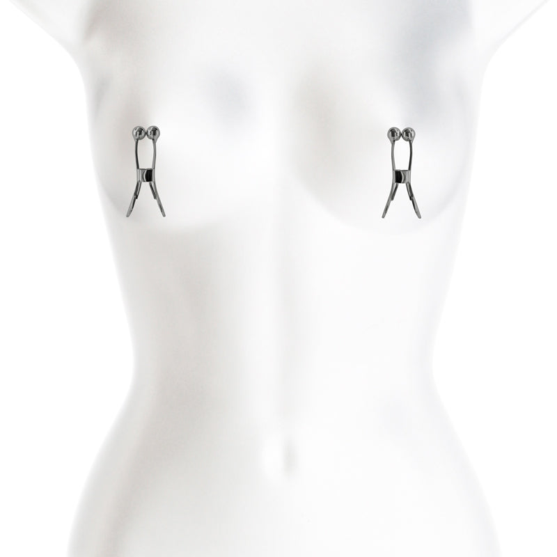 Bound Nipple Clamps - C1 - Gunmetal