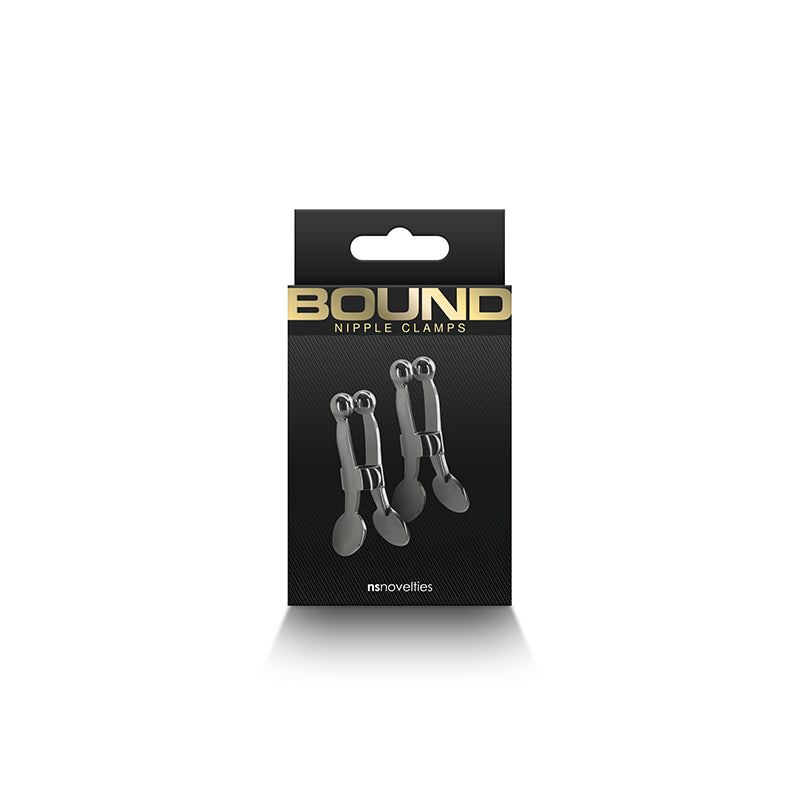 Bound Nipple Clamps - C1 - Gunmetal