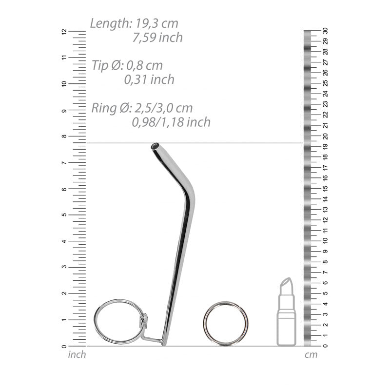OUCH! Urethral Sounding - Metal Dilator Stick