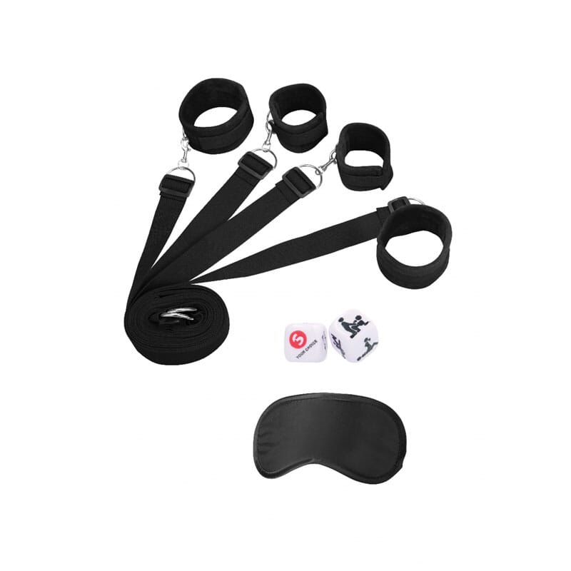 OUCH! & White Bed Bindings Restraint System
