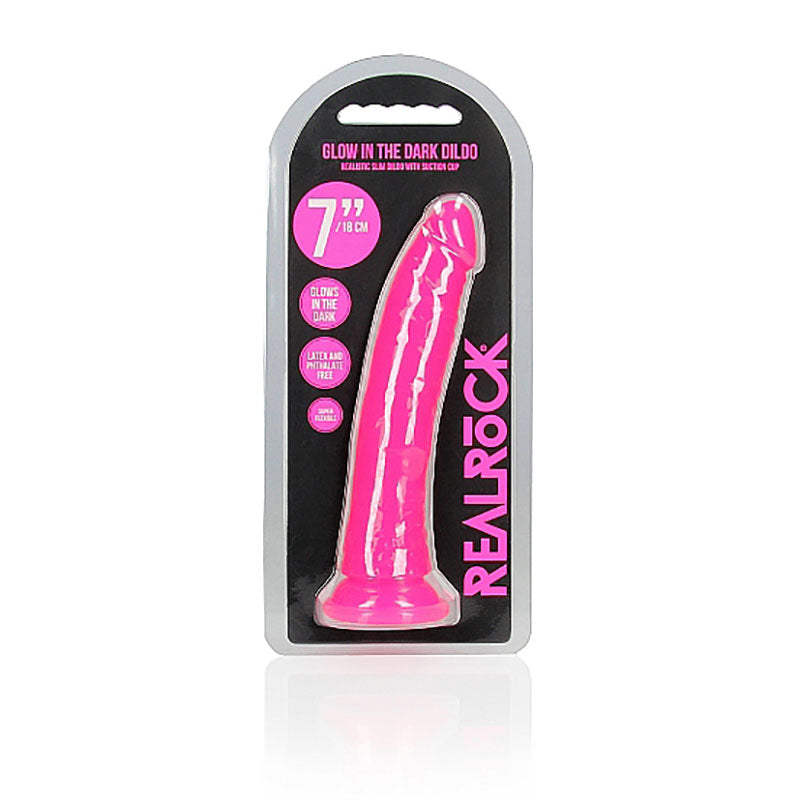 REALROCK 18 cm Slim Glow in the Dark Neon -