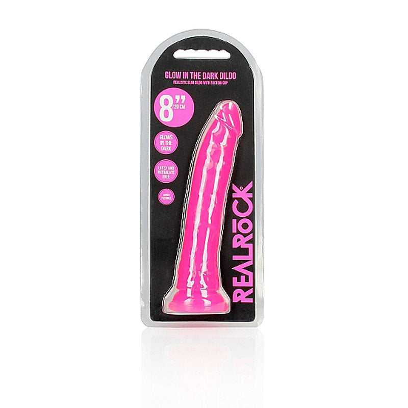 REALROCK 20 cm Slim Glow in the Dark Neon -
