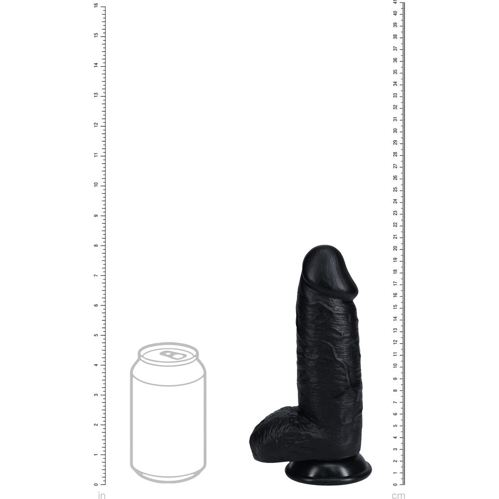 REALROCK 20cm Extra Thick Dildo with Balls -