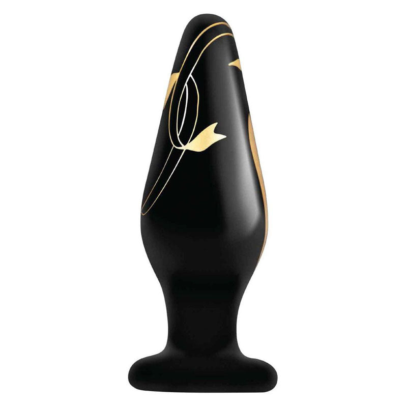 Secret Kisses 4.5'' Handblown Wide Glass Plug