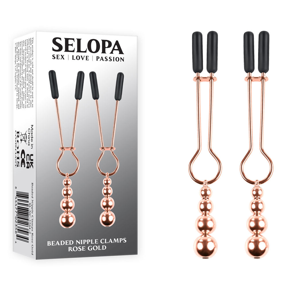 Selopa BEADED NIPPLE CLAMPS -
