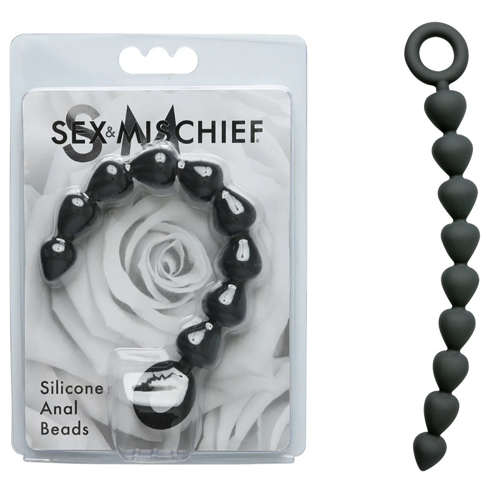 Sex & Mischief Silicone Anal Beads -