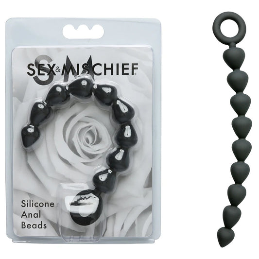 Sex & Mischief Silicone Anal Beads -
