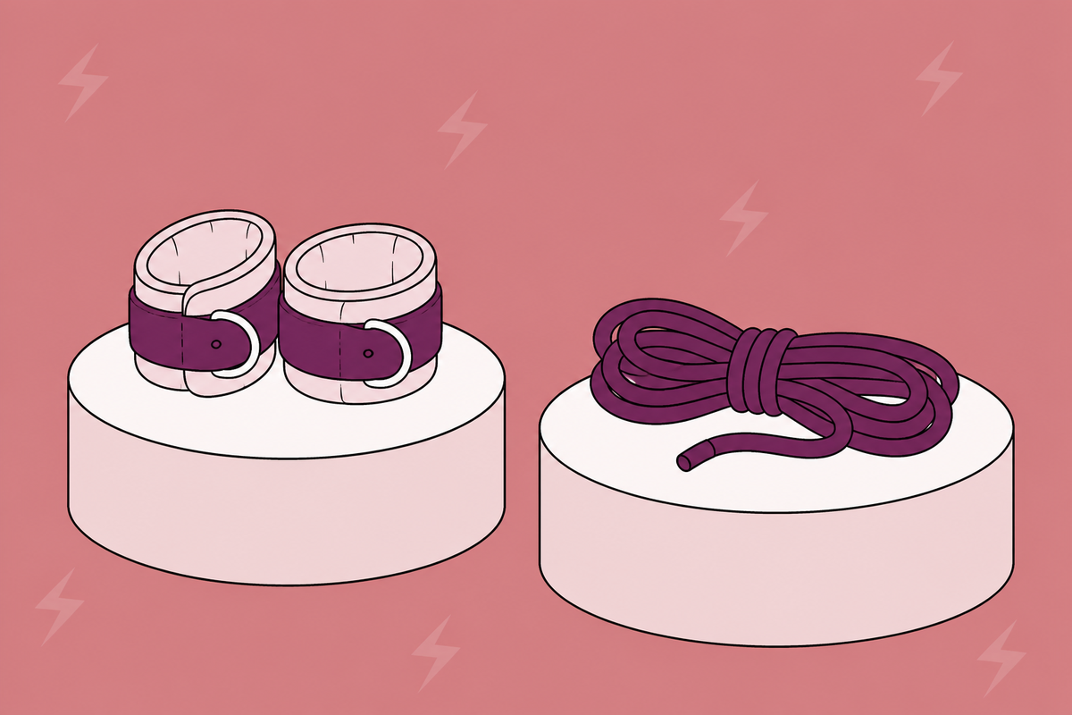Bondage Cuffs vs Rope: What Should Beginners Choose?