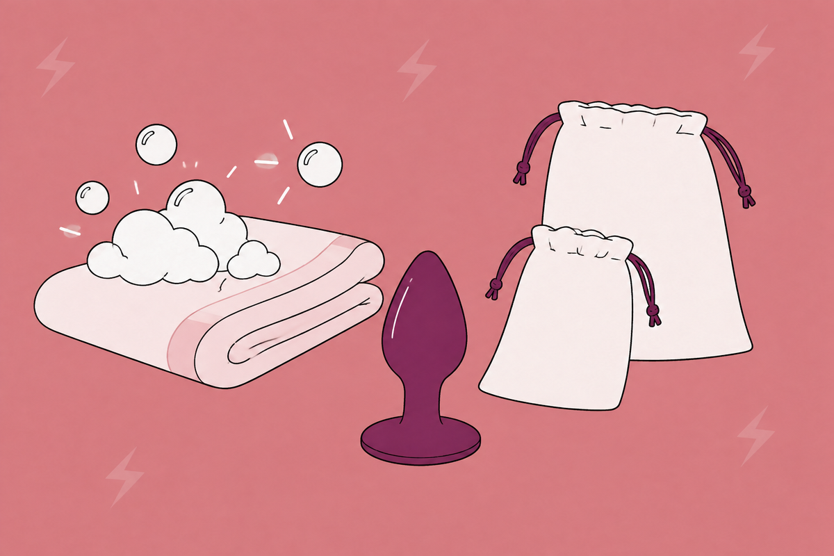 How to Clean and Store Anal Toys
