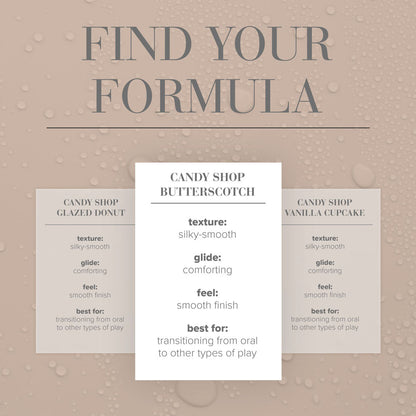 JO Candy Shop Butterscotch Lube  - 60 mL - Butterscotch Flavoured Water Based Lubricant - 60 ml Bottle