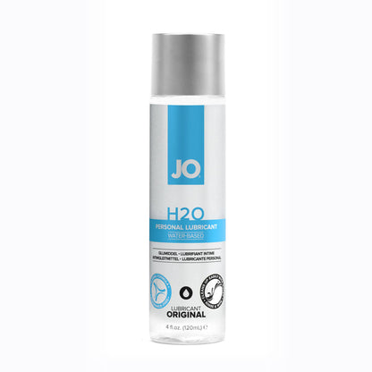 JO H2O Original Lube - 120 mL - Water Based Lubricant - 120 ml Bottle