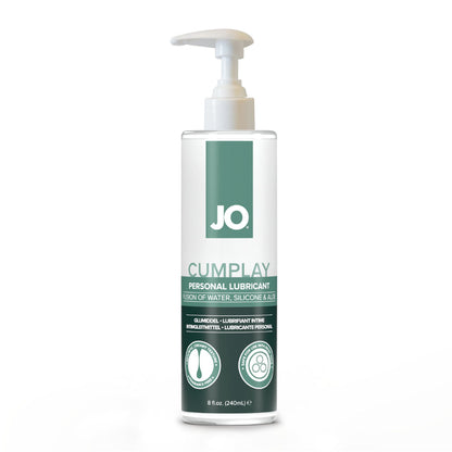 JO Cumplay Lube - 240 mL - Cum Style Lubricant - 240 ml Pump Bottle