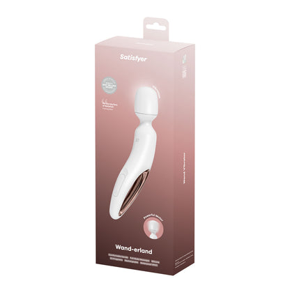Satisfyer Wand-erland -  - /Rose Gold USB Rechargeable Massage Wand
