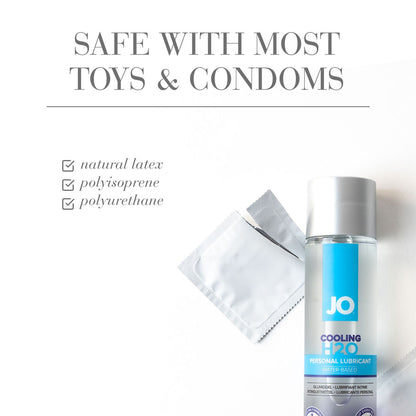 JO H2O Cooling Lube - 60 mL - Water Based Cooling Lubricant - 60 ml Bottle