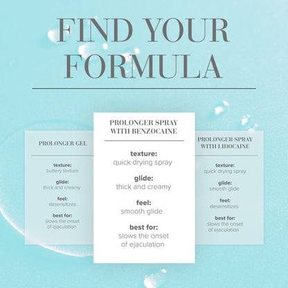 JO Prolonger Spray - 60 mL - Desensitising Spray for Men - 60 ml Spray Bottle