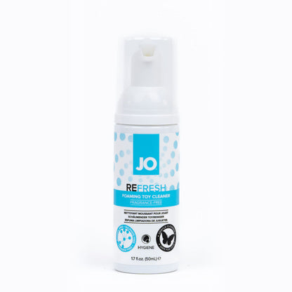 JO Refresh Foaming Toy Cleaner - 50 mL - Foaming Toy Cleaner - 50 ml Bottle