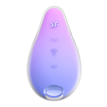 Satisfyer Mermaid Vibes - Violet/Pink - Violet/Pink USB Rechargeable Air Pulse Stimulator