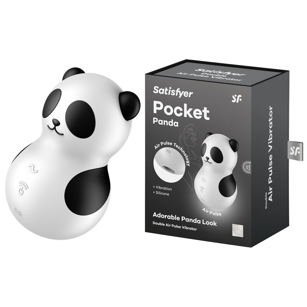 Satisfyer Pocket Panda -  USB Rechargeable Air Pulse Stimulator