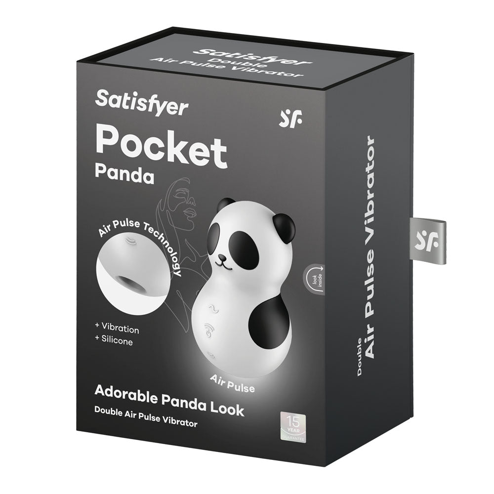 Satisfyer Pocket Panda -  USB Rechargeable Air Pulse Stimulator