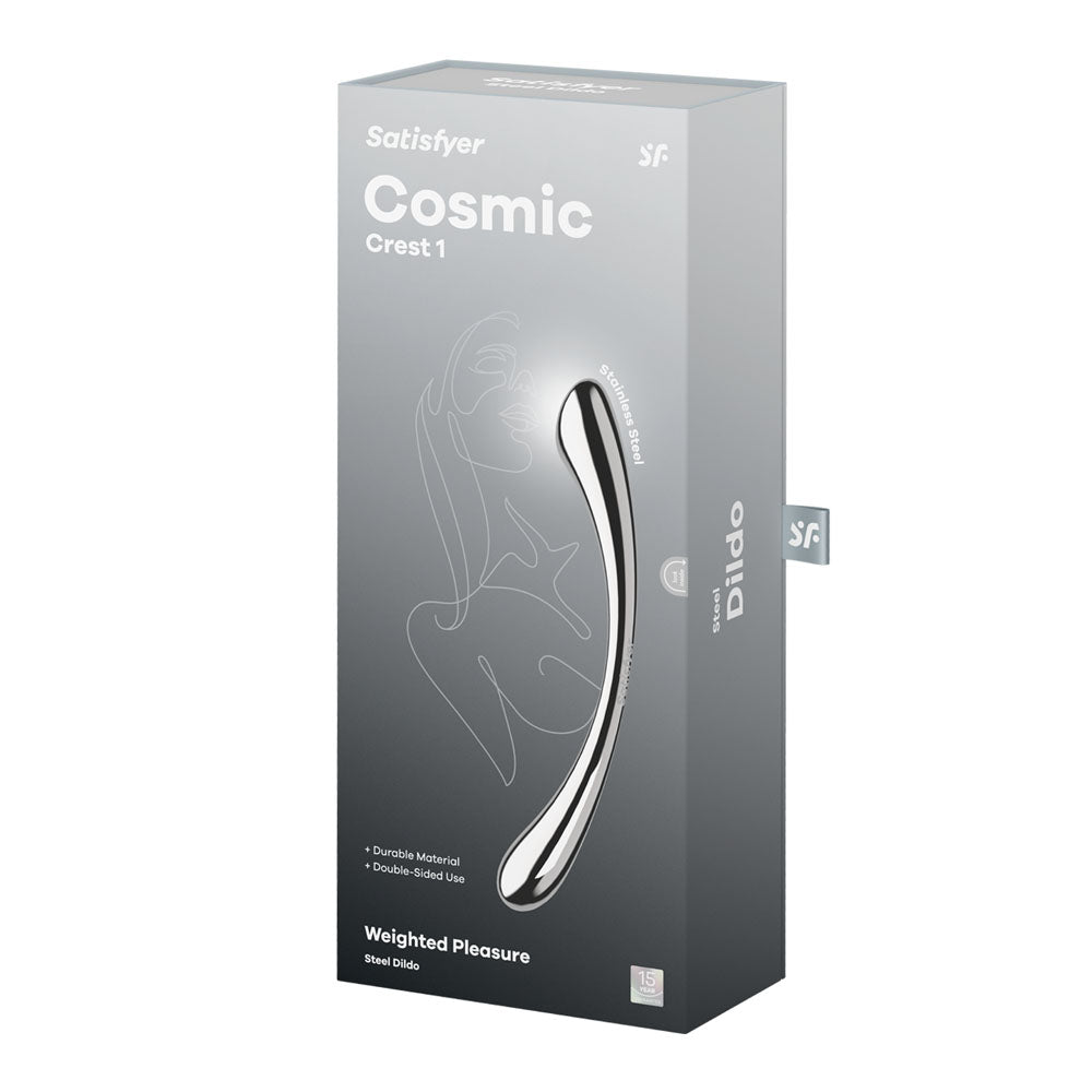 Satisfyer Cosmic Crest 1 -  Steel 24 cm Dildo