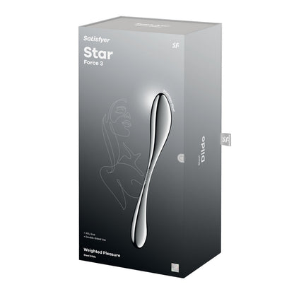 Satisfyer Star Force 3 -  Steel 27 cm Dildo