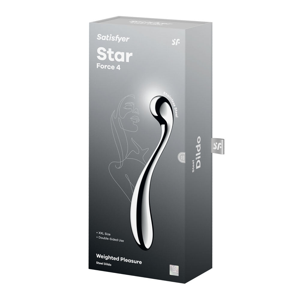 Satisfyer Star Force 4 -  Steel 26 cm Dildo