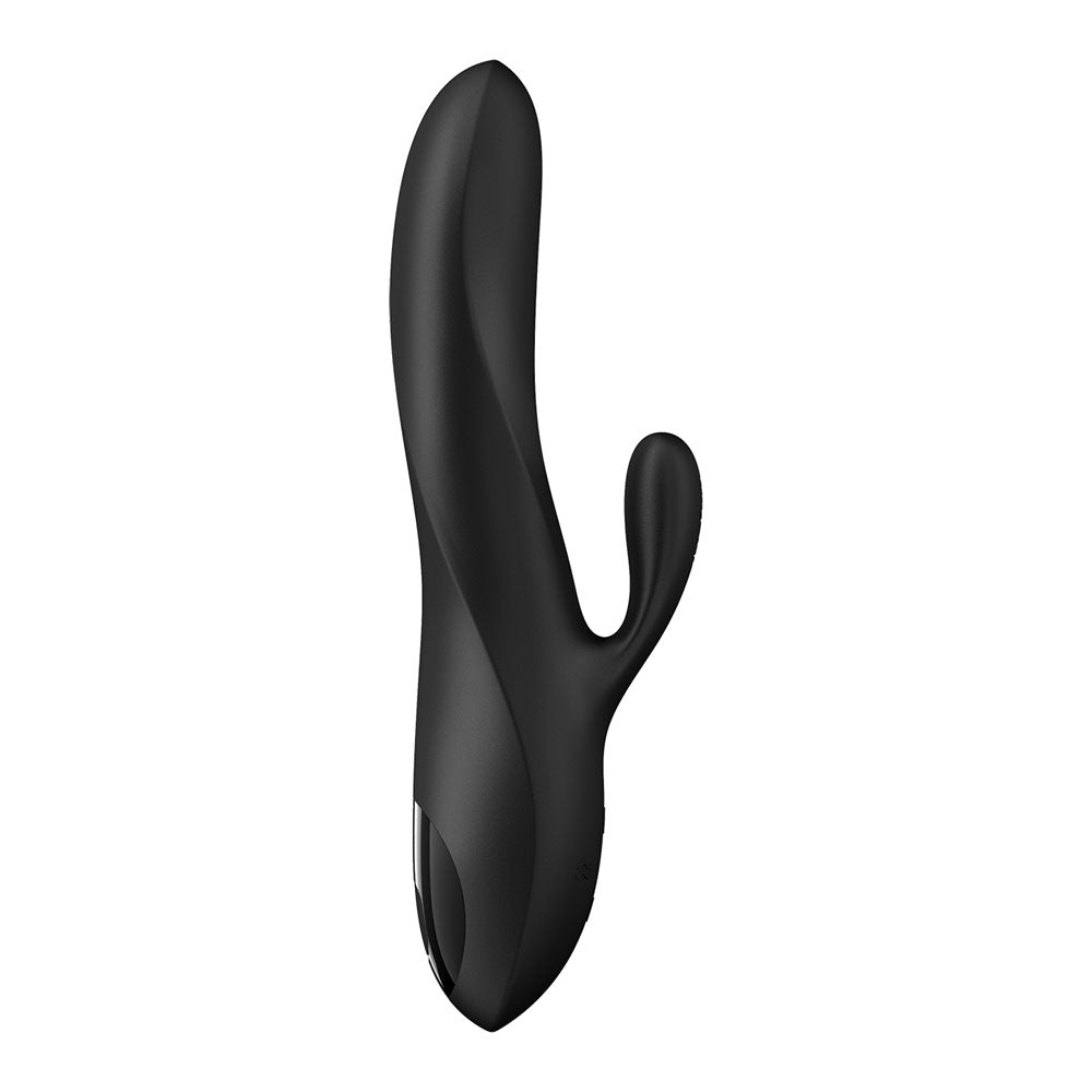 Satisfyer Heat Flex 3 -  23 cm USB-C Rechargeable Warming and Rotating Rabbit Vibrator