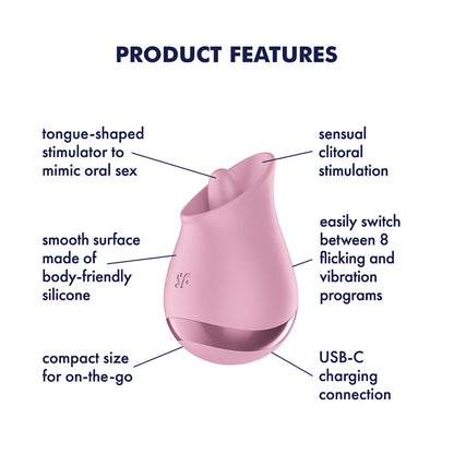 Satisfyer Tongue Player -  USB Rechargeable Flicking Stimulator