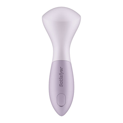 Satisfyer Wand-erful - Violet 15.8 cm USB Rechargeable Air Pulse Massage Wand