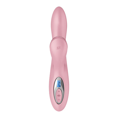 Satisfyer Pro + G-Spot -  - Rose  22 cm USB-C Rechargeable Rabbit Vibrator with Touch-Free Clitoral Stimulator