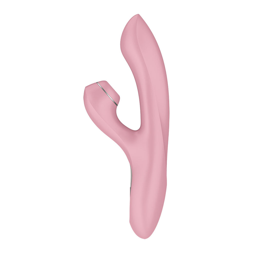 Satisfyer Pro + G-Spot -  - Rose  22 cm USB-C Rechargeable Rabbit Vibrator with Touch-Free Clitoral Stimulator