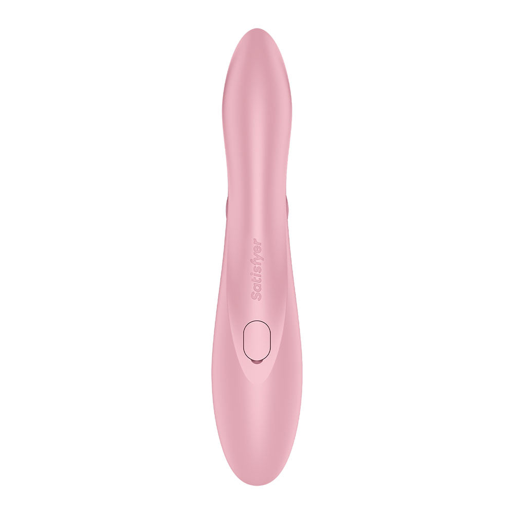 Satisfyer Pro + G-Spot -  - Rose  22 cm USB-C Rechargeable Rabbit Vibrator with Touch-Free Clitoral Stimulator