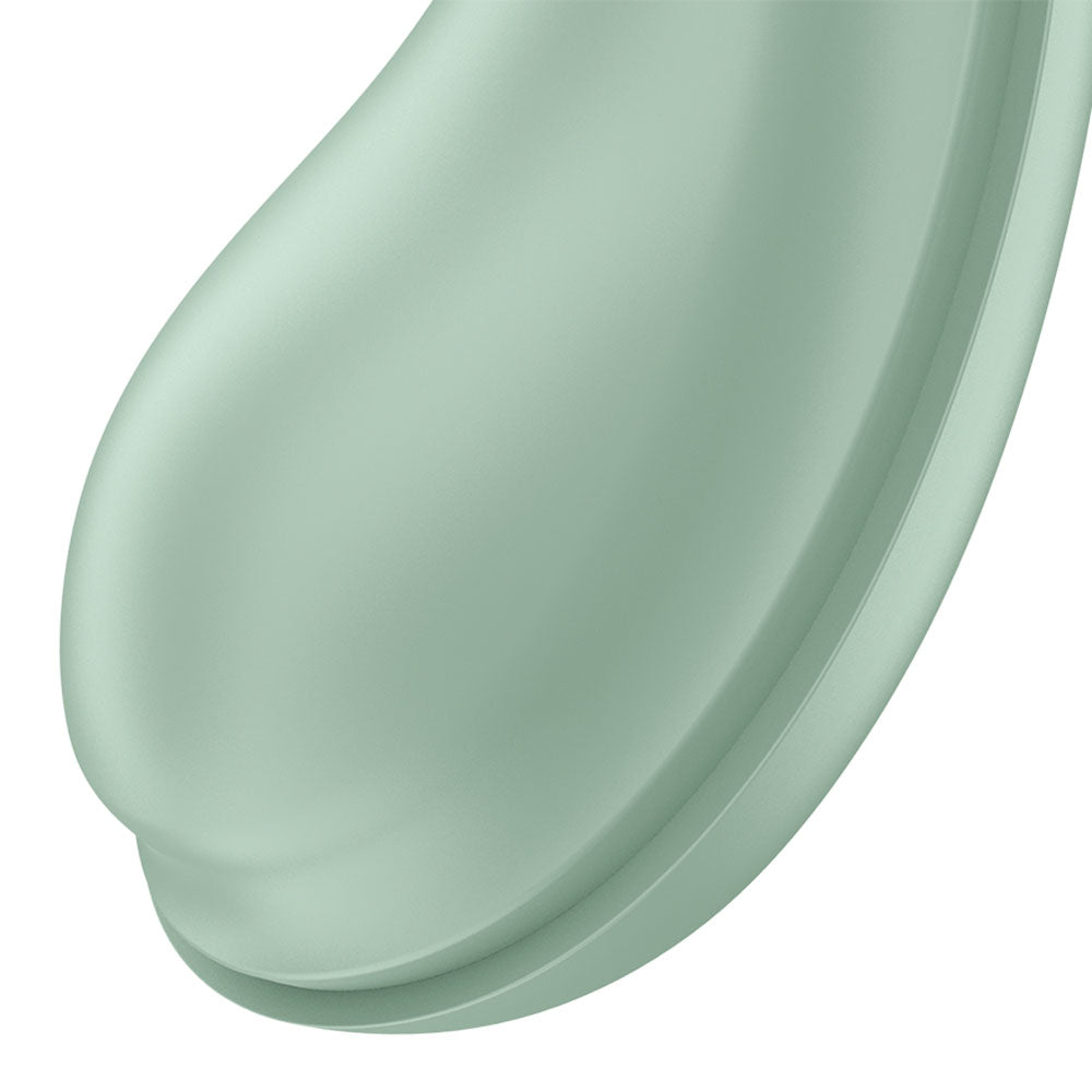Satisfyer Drop To Go - Mint - Mint  USB Rechargeable Clitoral Stimulator