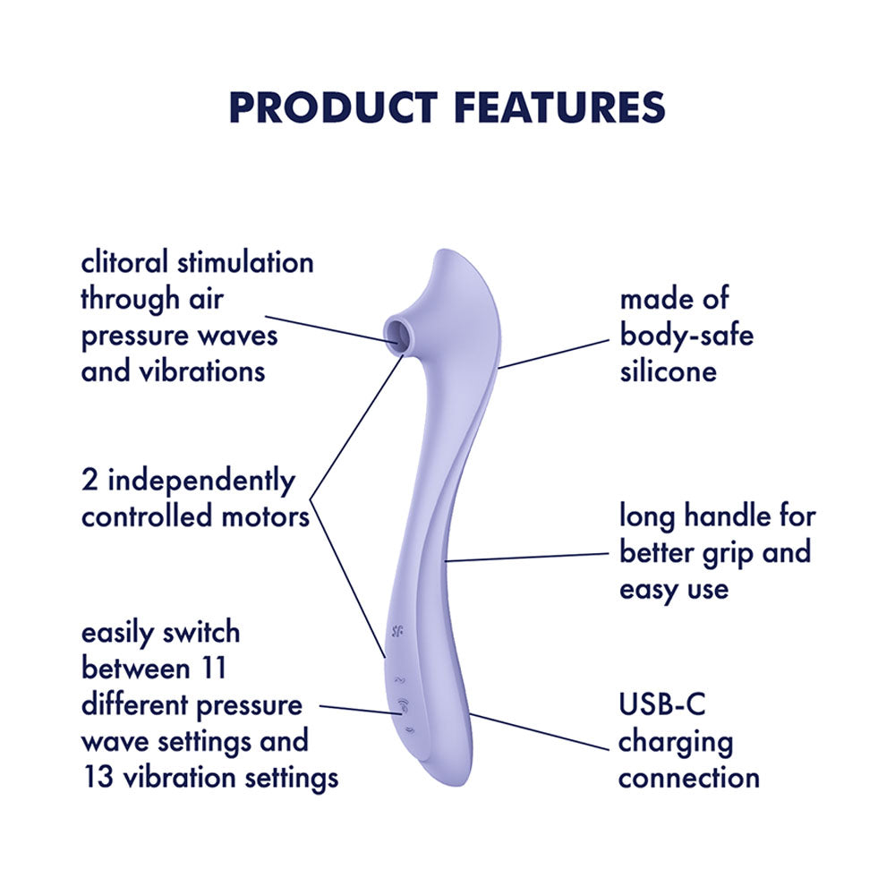 Satisfyer Easy Lover -  USB-C Rechargeable Air Pulse Clitoral Stimulator