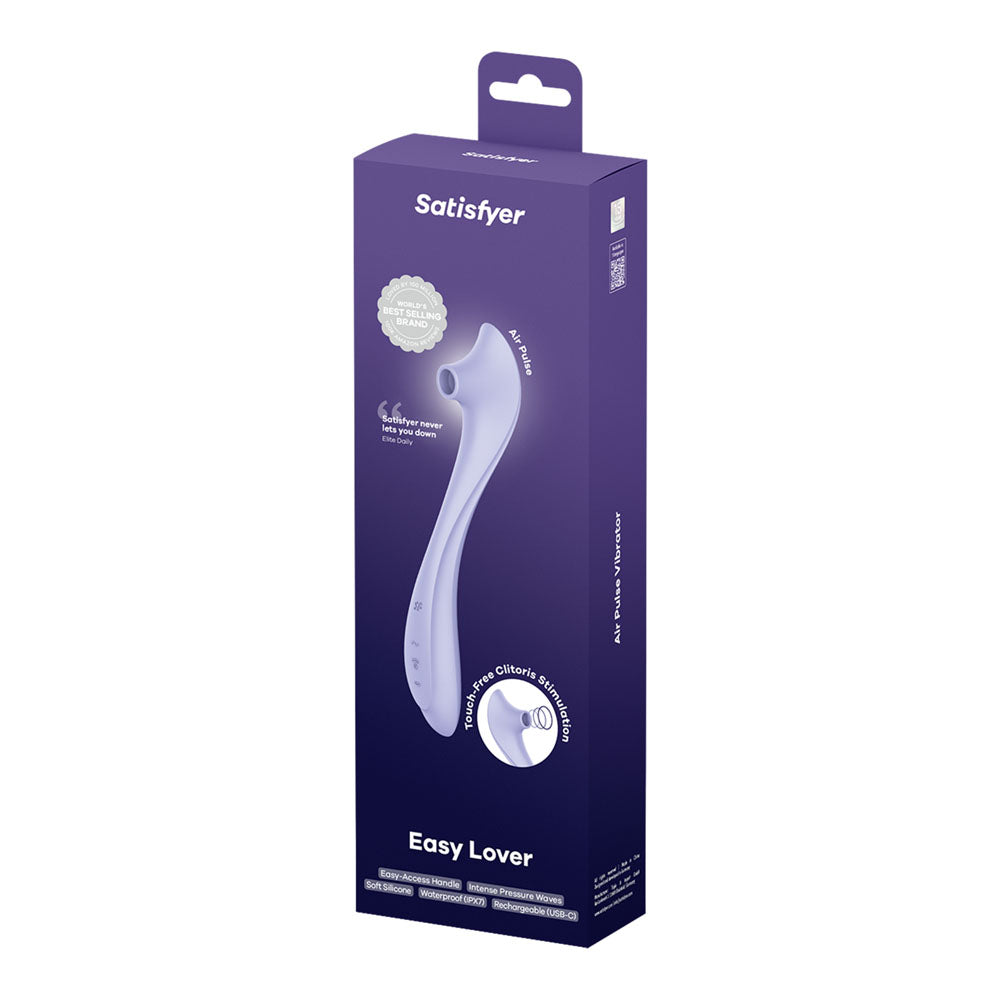 Satisfyer Easy Lover -  USB-C Rechargeable Air Pulse Clitoral Stimulator