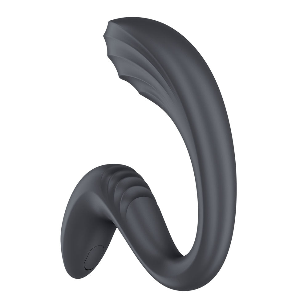 Satisfyer G For Goddess 3 - Grey - Grey 16 cm USB-C Rechargeable Vibrator with Clit Stim