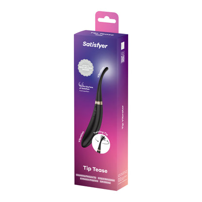 Satisfyer Tip Tease -  -  USB Rechargeable Vibrator with Twirling Tip