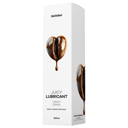 Satisfyer Juicy Lubricant 300 ml Crazy Crave - Coffee Scented Water Based Lubricant - 300 ml Bottle