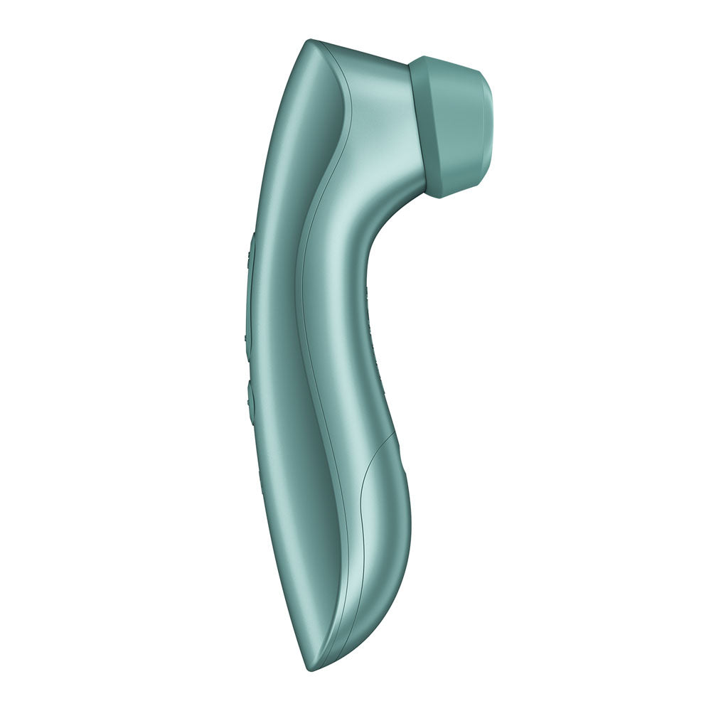 Satisfyer Pro 2+ Battery Series - Mint  Air Pulse Clitoral Stimulator with Vibration