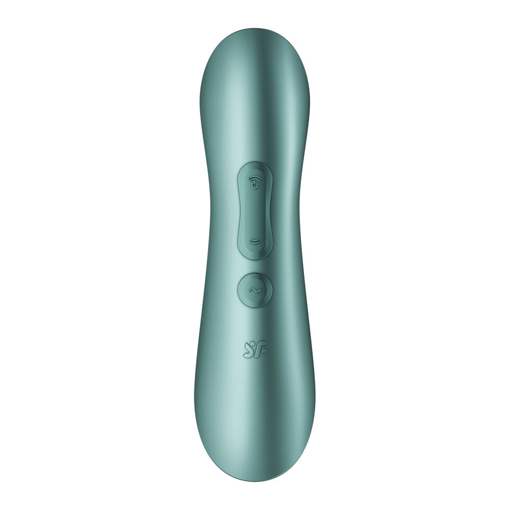 Satisfyer Pro 2+ Battery Series - Mint  Air Pulse Clitoral Stimulator with Vibration