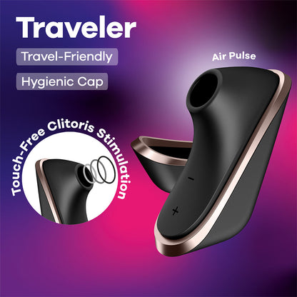 Satisfyer Traveler -  -  USB Rechargeable Air Pulse Clitoral Stimulator