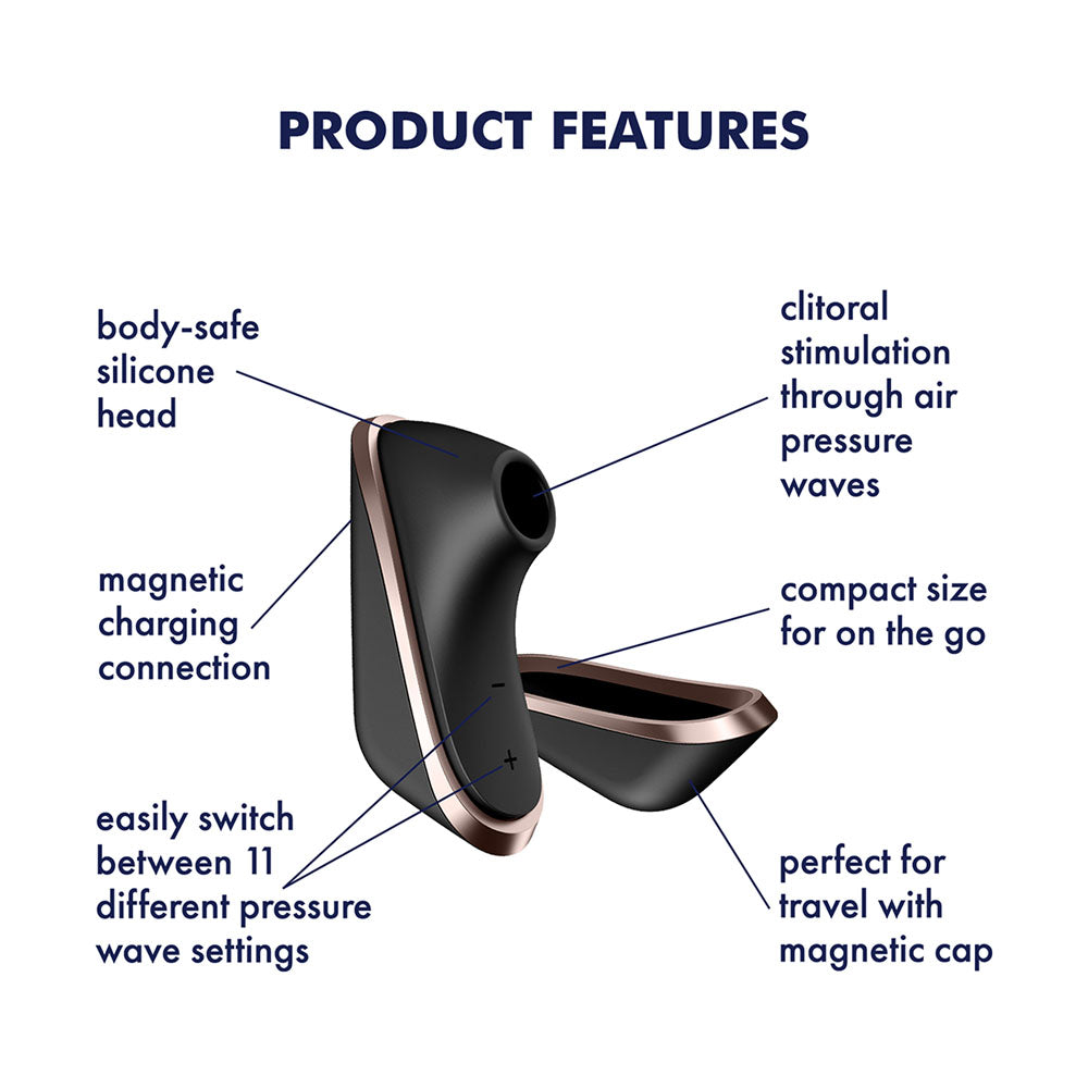 Satisfyer Traveler -  -  USB Rechargeable Air Pulse Clitoral Stimulator