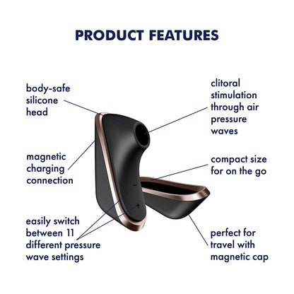 Satisfyer Traveler -  -  USB Rechargeable Air Pulse Clitoral Stimulator